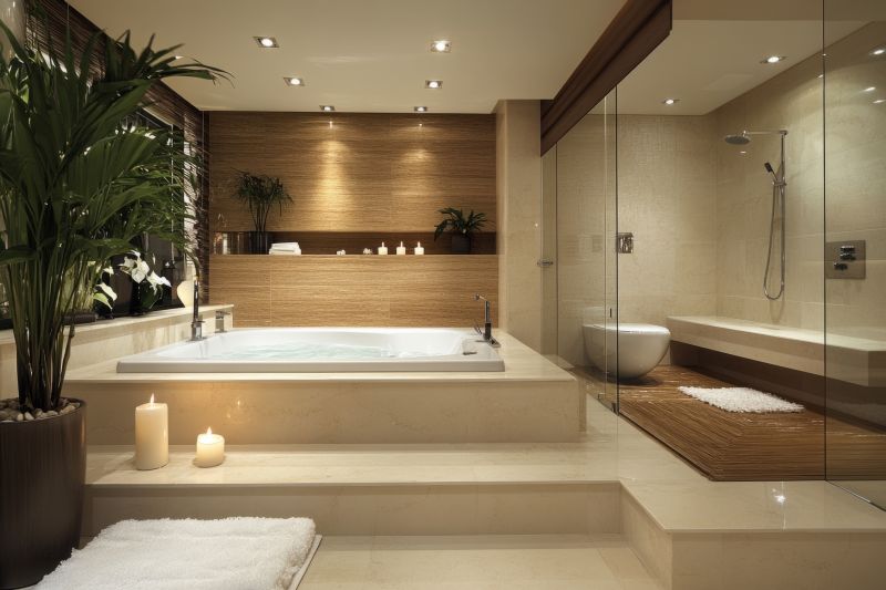 Modern Bathroom with New Tub